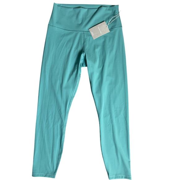 Everlane Soft Green Buttery Soft Perform Ankle Leggings Size Large - Picture 6 of 12